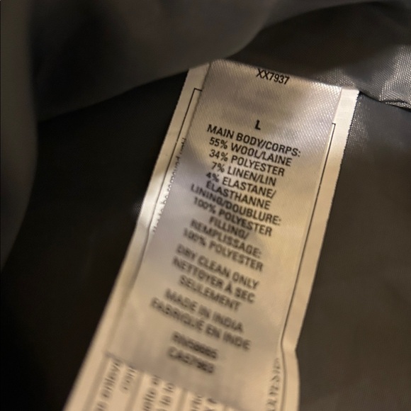 Nordstrom Charcoal Quilted Vest - Picture 4 of 5